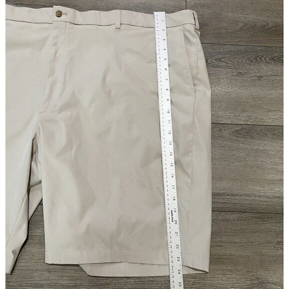WALTER Hagen Golf Shorts Size 52 Perfect 11 Stretch Waistband Beige - Picture 4 of 4